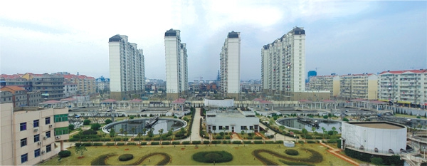 江西最大污水處理廠——南昌朝陽污水處理廠二期工程（省、市優(yōu)良工程，獲滕王閣杯）